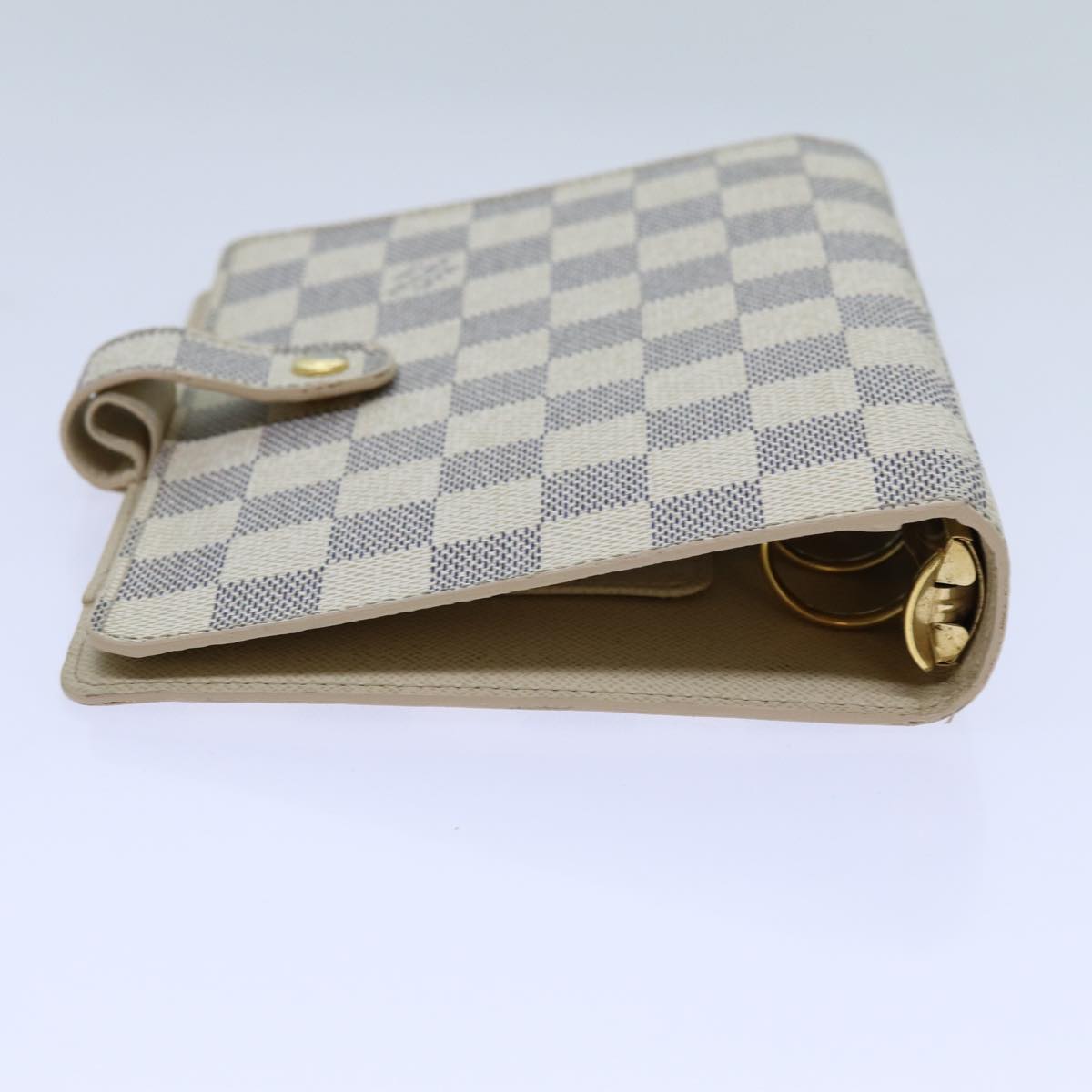 LOUIS VUITTON Damier Azur Agenda MM Day Planner Cover R20707 LV 70716