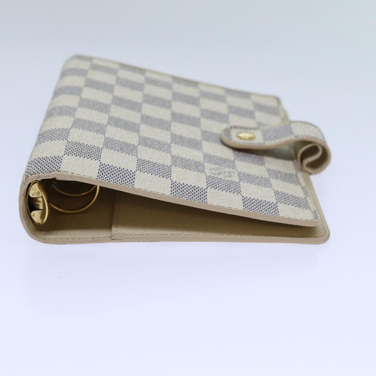 LOUIS VUITTON Damier Azur Agenda MM Day Planner Cover R20707 LV 70716