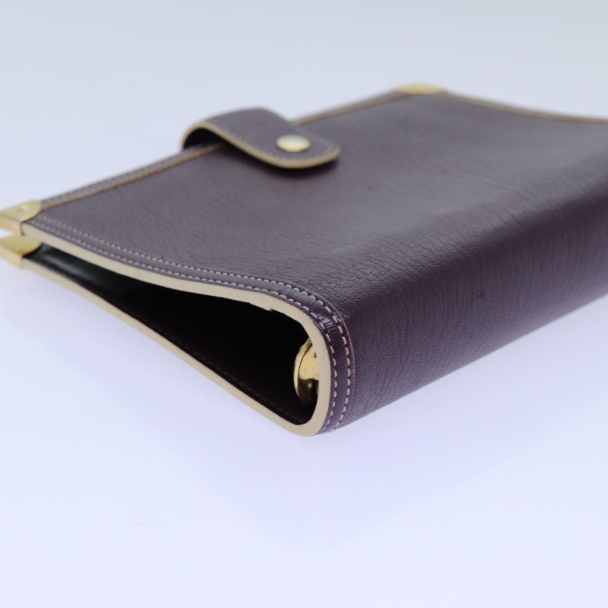 LOUIS VUITTON Agenda MM Day Planner Cover Suhari Purple R20885 LV 70717