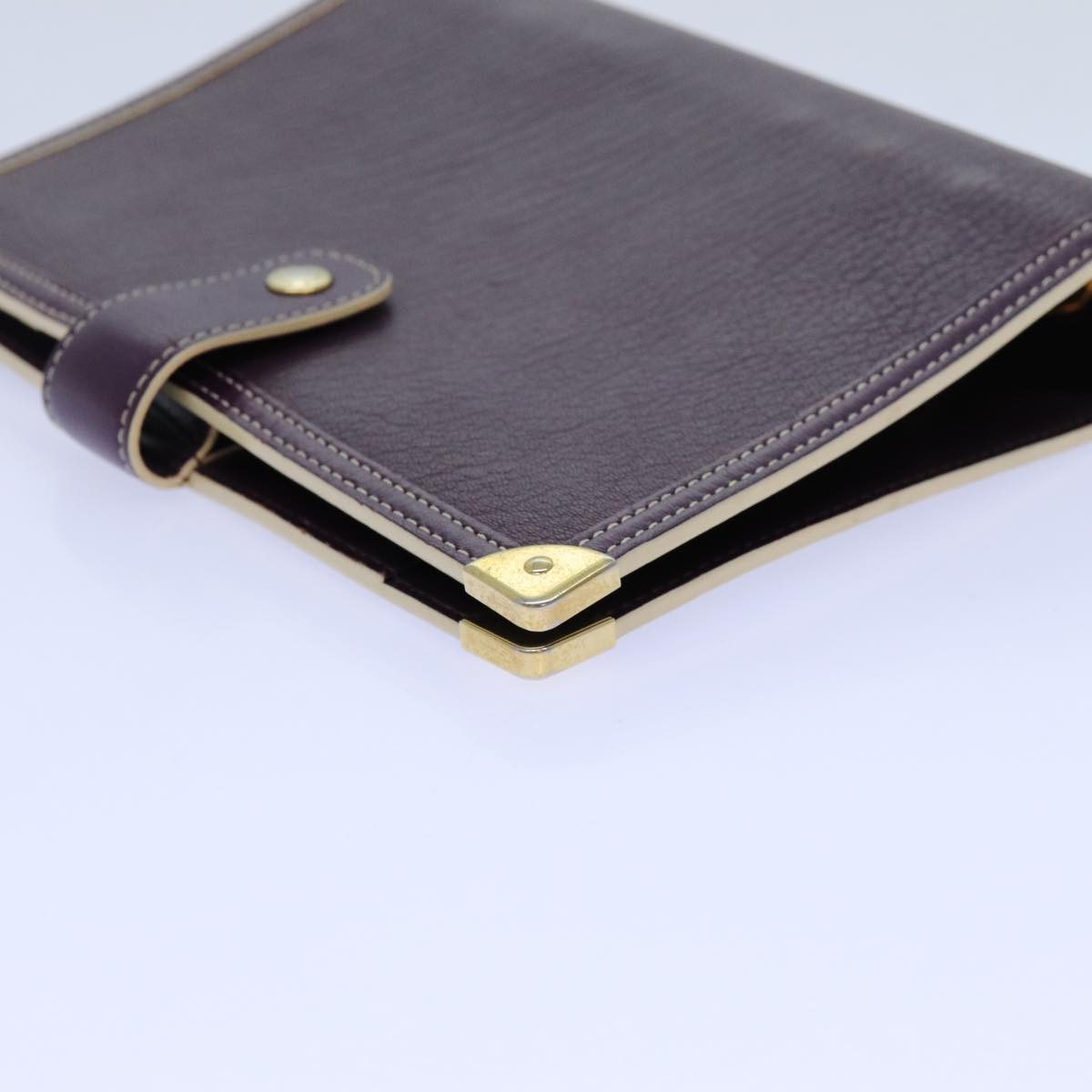 LOUIS VUITTON Agenda MM Day Planner Cover Suhari Purple R20885 LV 70717