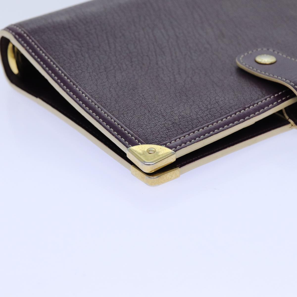 LOUIS VUITTON Agenda MM Day Planner Cover Suhari Purple R20885 LV 70717