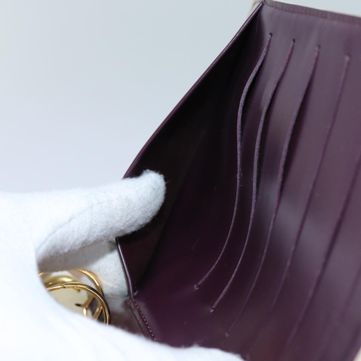 LOUIS VUITTON Agenda MM Day Planner Cover Suhari Purple R20885 LV 70717
