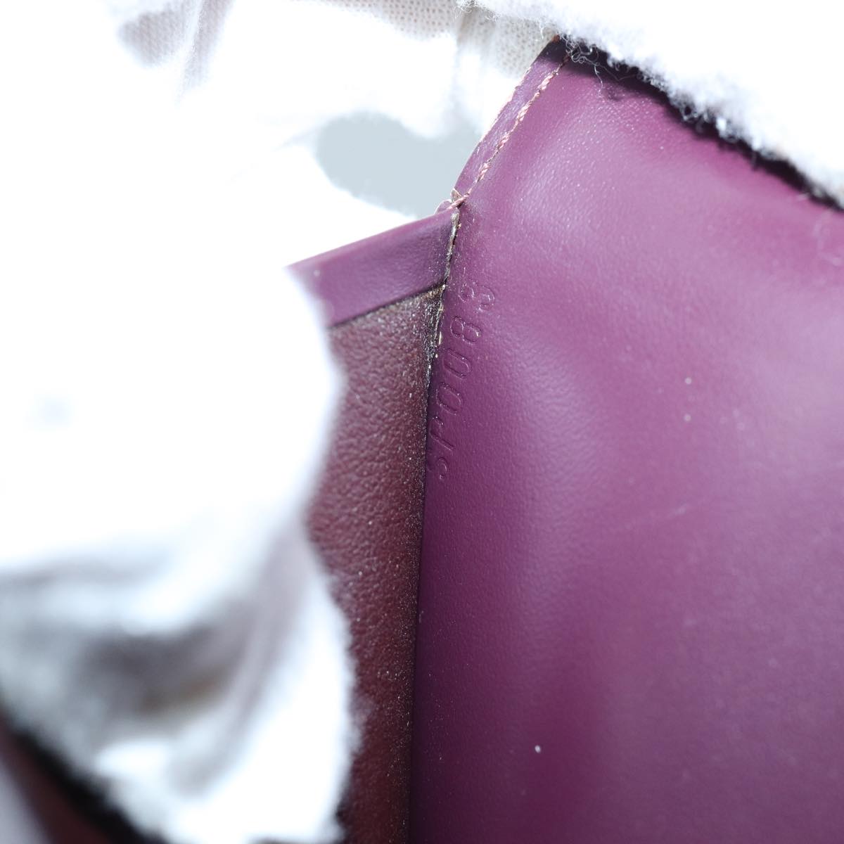 LOUIS VUITTON Agenda MM Day Planner Cover Suhari Purple R20885 LV 70717