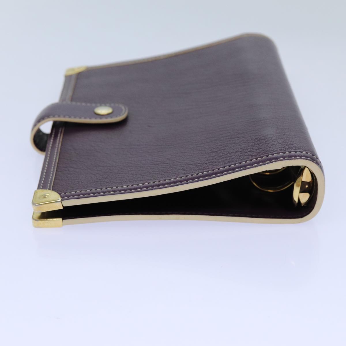 LOUIS VUITTON Agenda MM Day Planner Cover Suhari Purple R20885 LV 70717