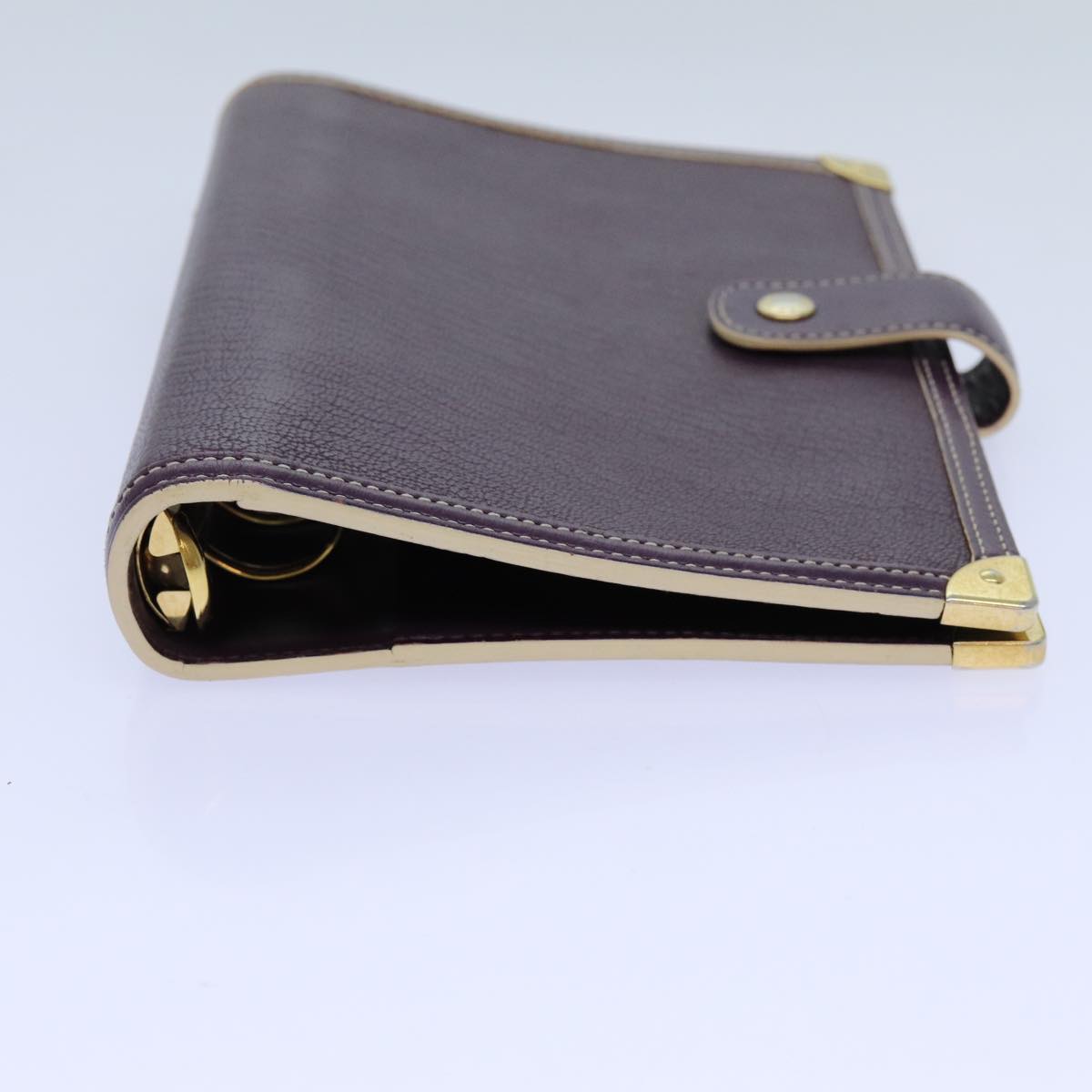 LOUIS VUITTON Agenda MM Day Planner Cover Suhari Purple R20885 LV 70717