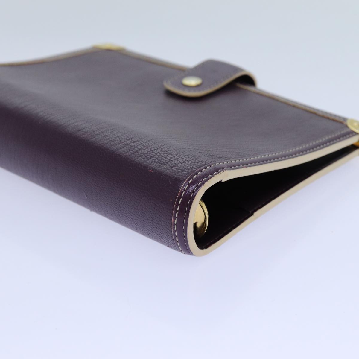 LOUIS VUITTON Agenda MM Day Planner Cover Suhari Purple R20885 LV 70717