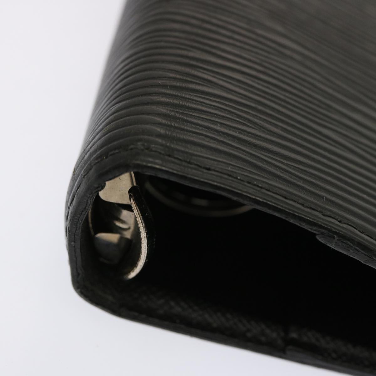 LOUIS VUITTON Epi Agenda MM Day Planner Cover Black R20042 LV 70718