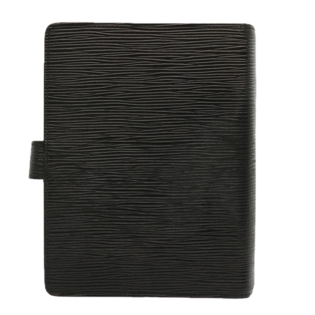 LOUIS VUITTON Epi Agenda MM Day Planner Cover Black R20042 LV 70718