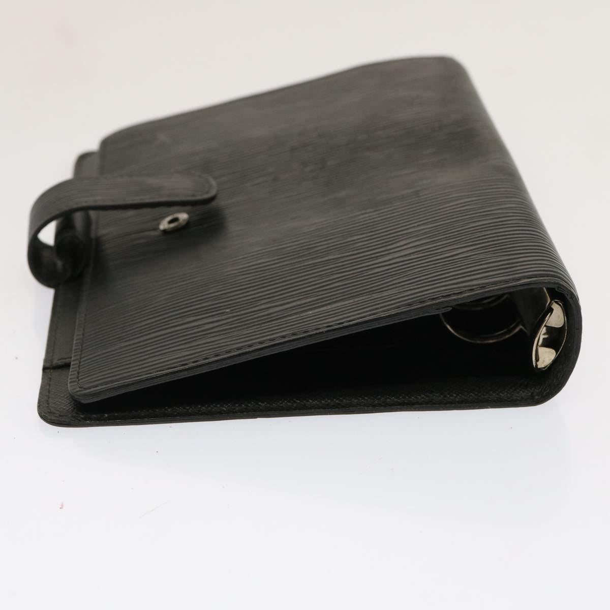 LOUIS VUITTON Epi Agenda MM Day Planner Cover Black R20042 LV 70718