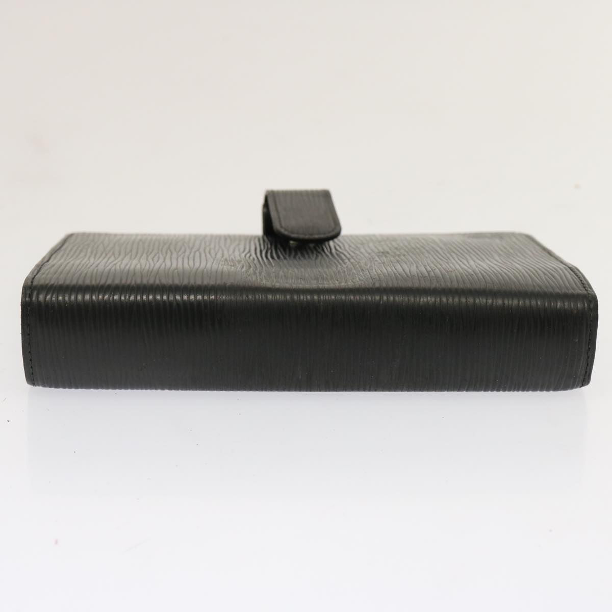 LOUIS VUITTON Epi Agenda MM Day Planner Cover Black R20042 LV 70718