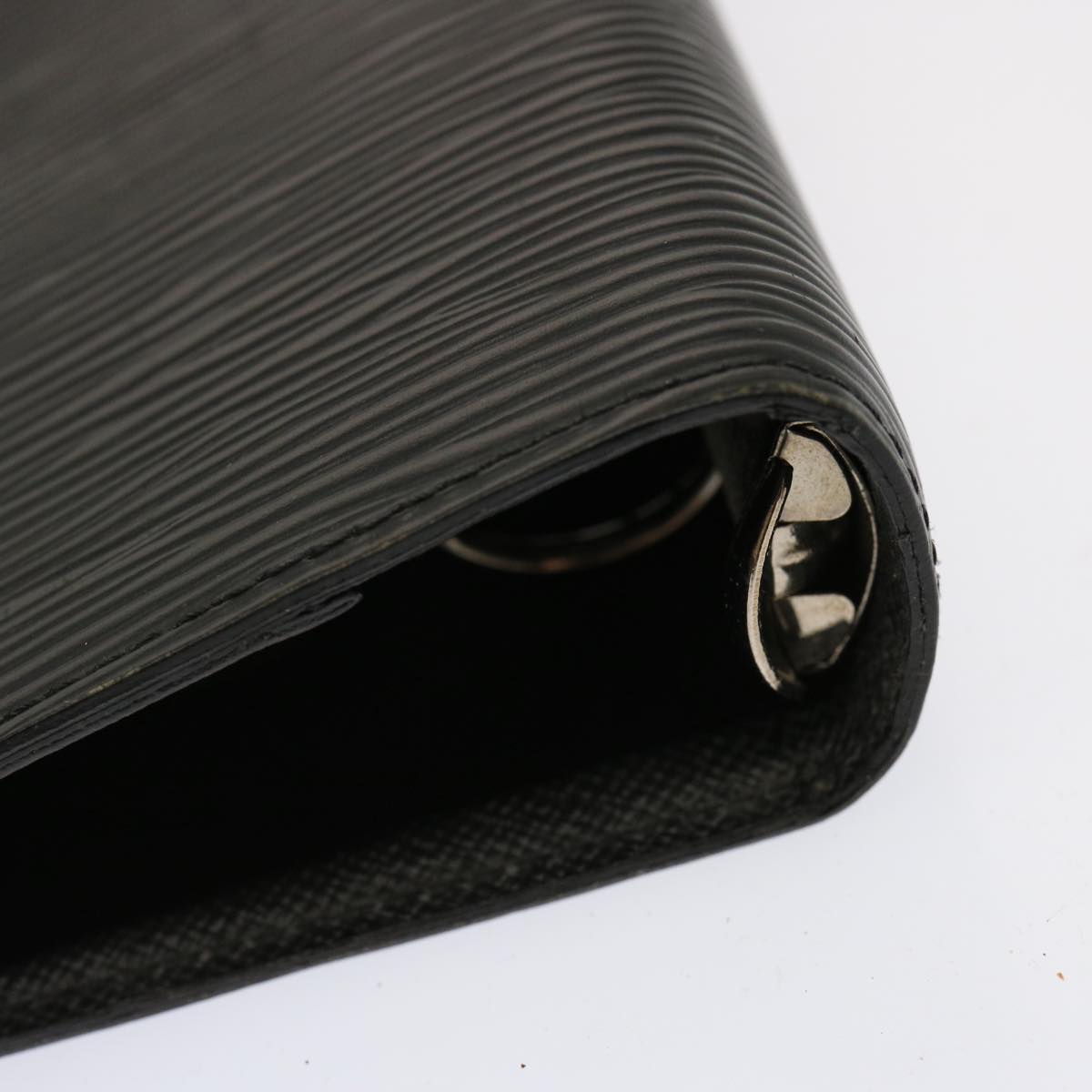 LOUIS VUITTON Epi Agenda MM Day Planner Cover Black R20042 LV 70718
