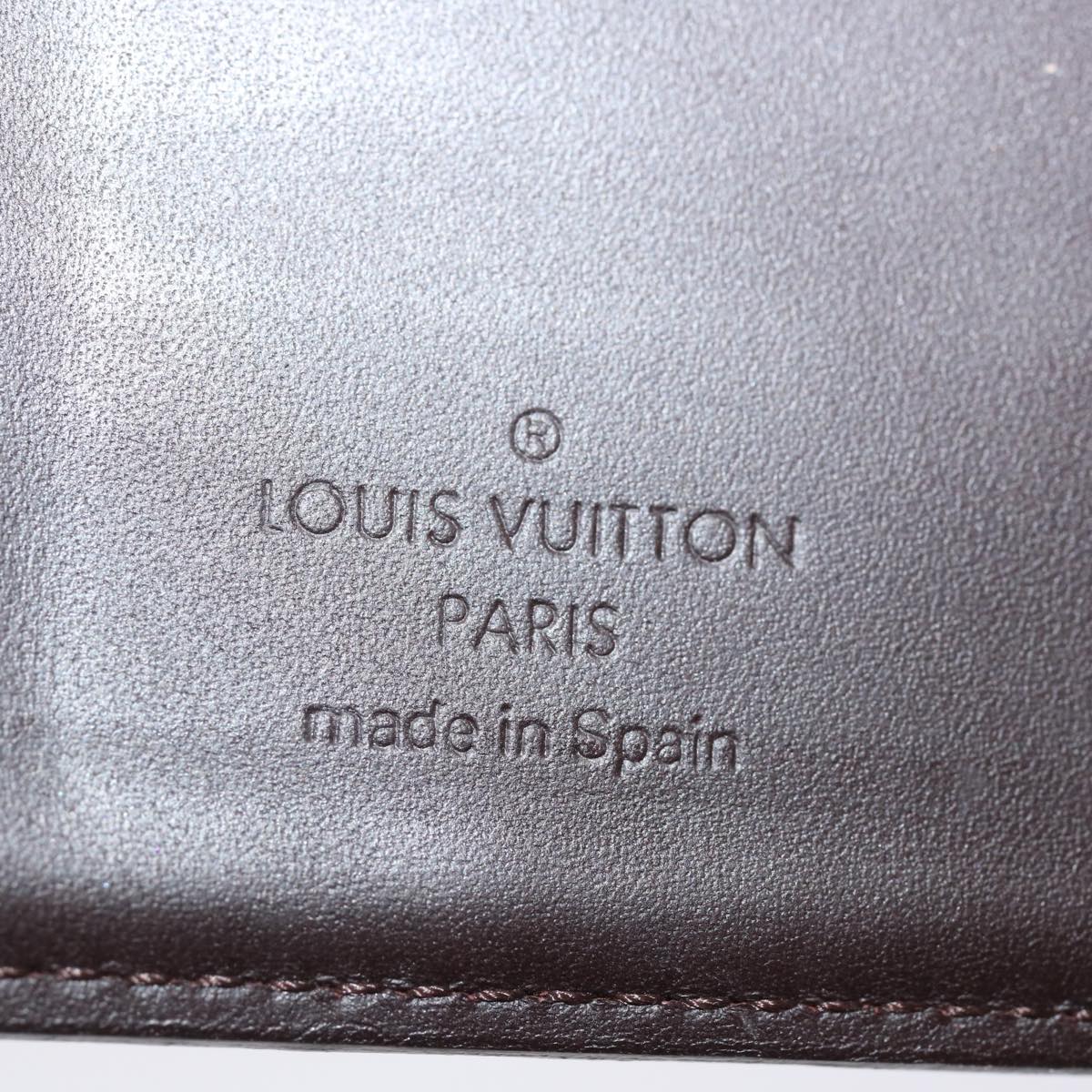 LOUIS VUITTON Vernis Agenda PM Day Planner Cover Rouge Favist LV 70719