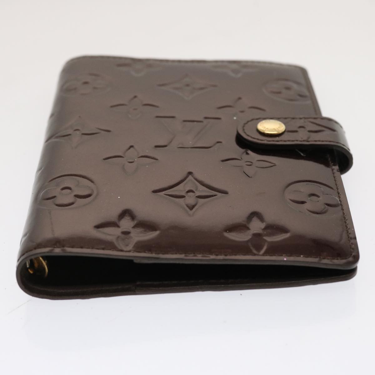 LOUIS VUITTON Vernis Agenda PM Day Planner Cover Rouge Favist LV 70719