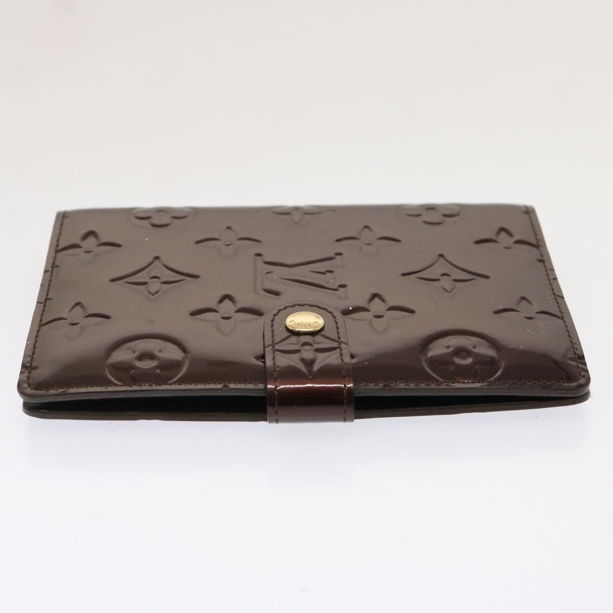 LOUIS VUITTON Vernis Agenda PM Day Planner Cover Rouge Favist LV 70719