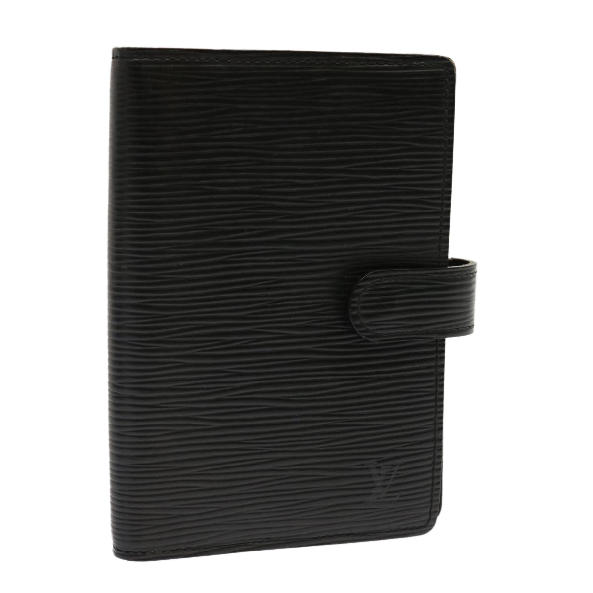 LOUIS VUITTON Epi Agenda PM Day Planner Cover Black R20052 LV 70721