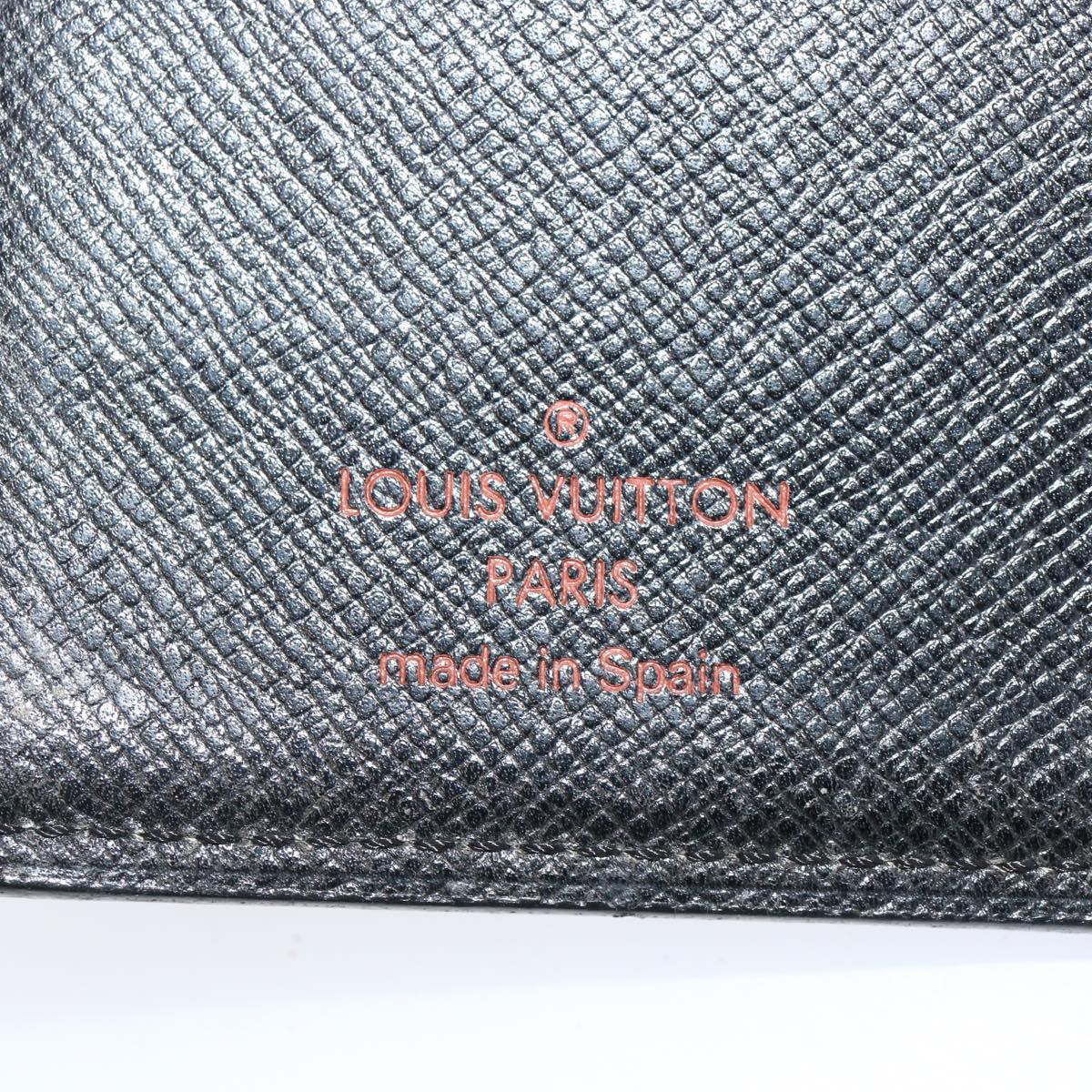 LOUIS VUITTON Epi Agenda PM Day Planner Cover Black R20052 LV 70721