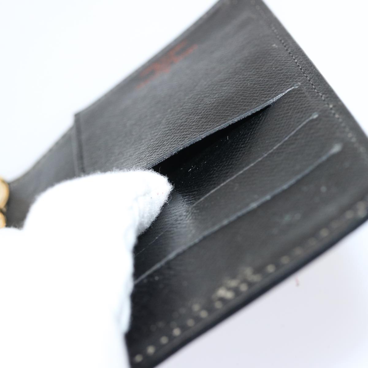 LOUIS VUITTON Epi Agenda PM Day Planner Cover Black R20052 LV 70721