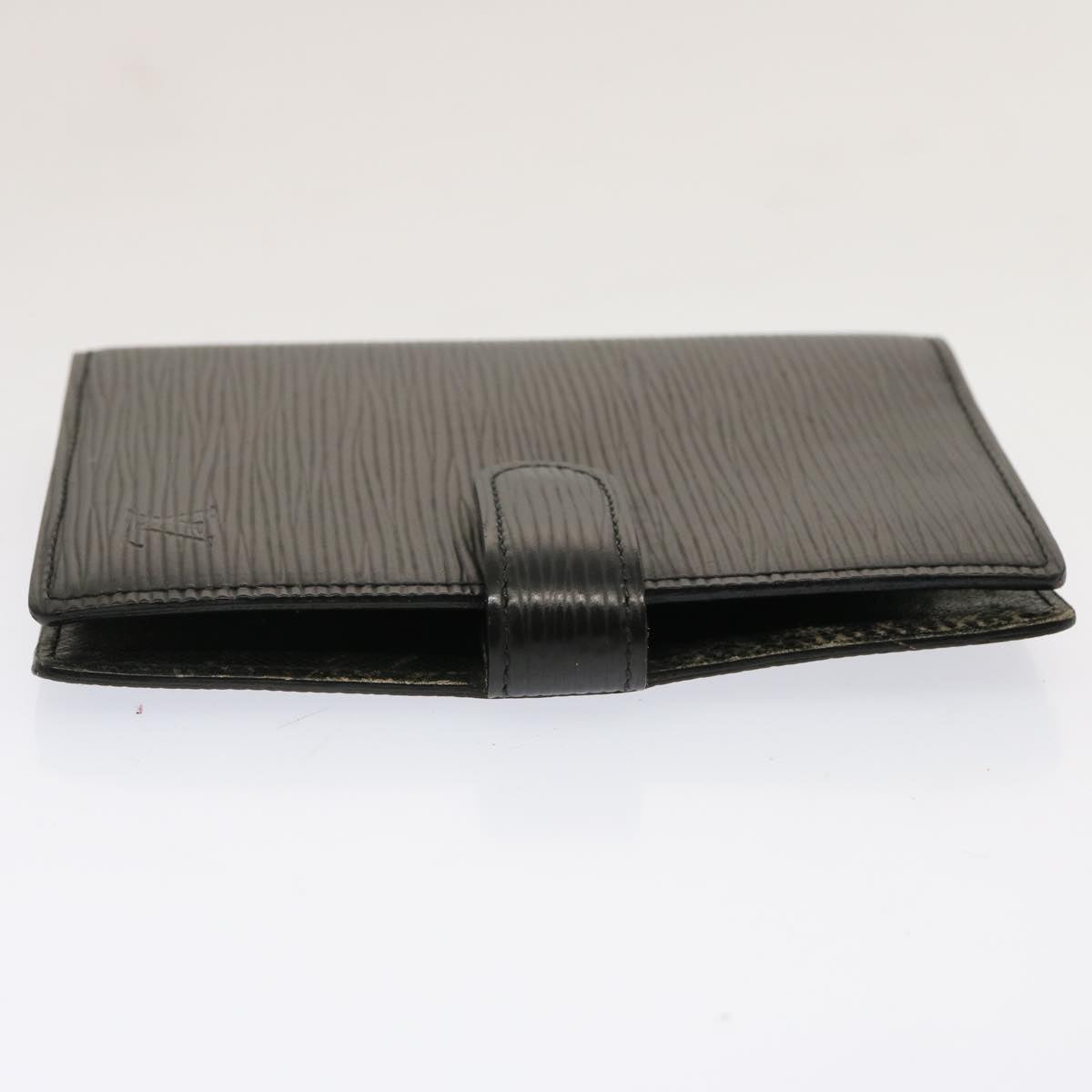 LOUIS VUITTON Epi Agenda PM Day Planner Cover Black R20052 LV 70721