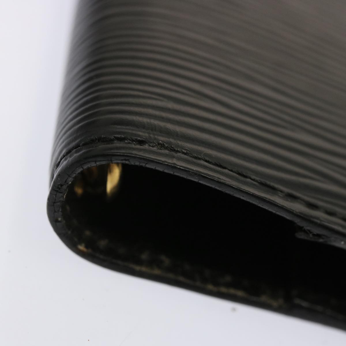 LOUIS VUITTON Epi Agenda PM Day Planner Cover Black R20052 LV 70721