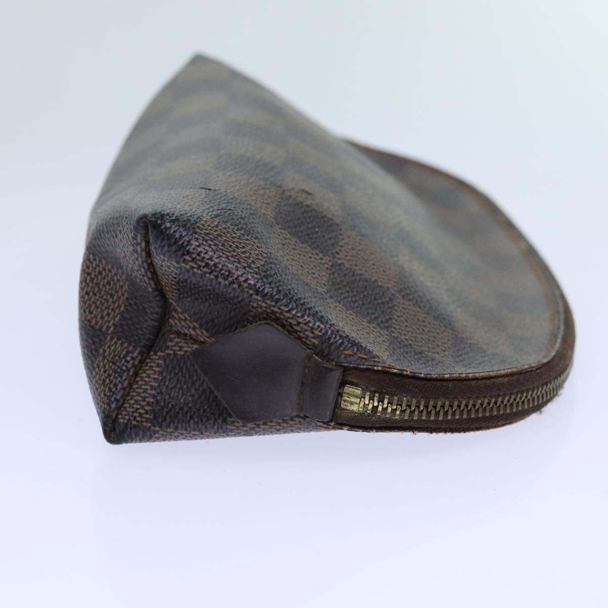 LOUIS VUITTON Damier Ebene Pochette Cosmetic PM Pouch N47516 LV 70723