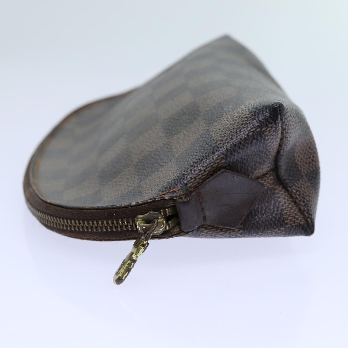 LOUIS VUITTON Damier Ebene Pochette Cosmetic PM Pouch N47516 LV 70723