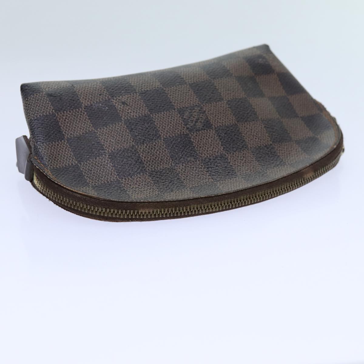 LOUIS VUITTON Damier Ebene Pochette Cosmetic PM Pouch N47516 LV 70723