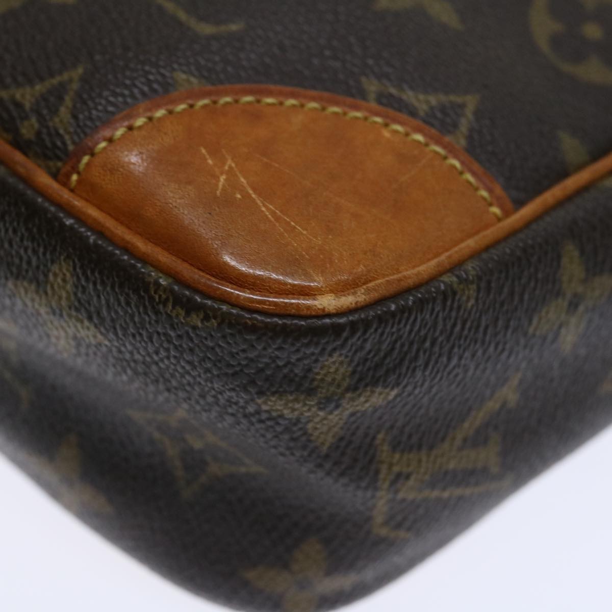 LOUIS VUITTON Monogram Compiegne 28 Clutch Bag M51845 LV 70725