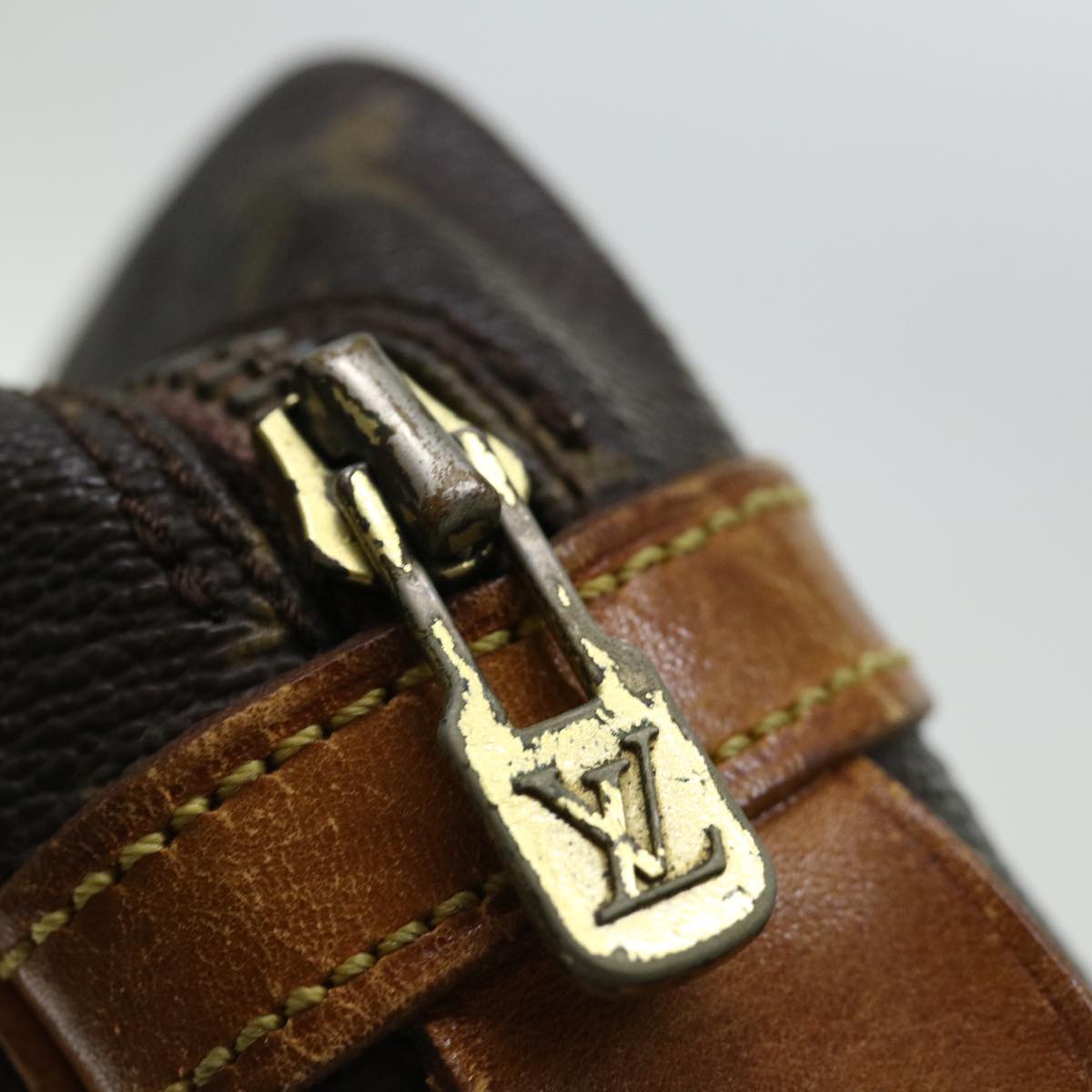 LOUIS VUITTON Monogram Compiegne 28 Clutch Bag M51845 LV 70725