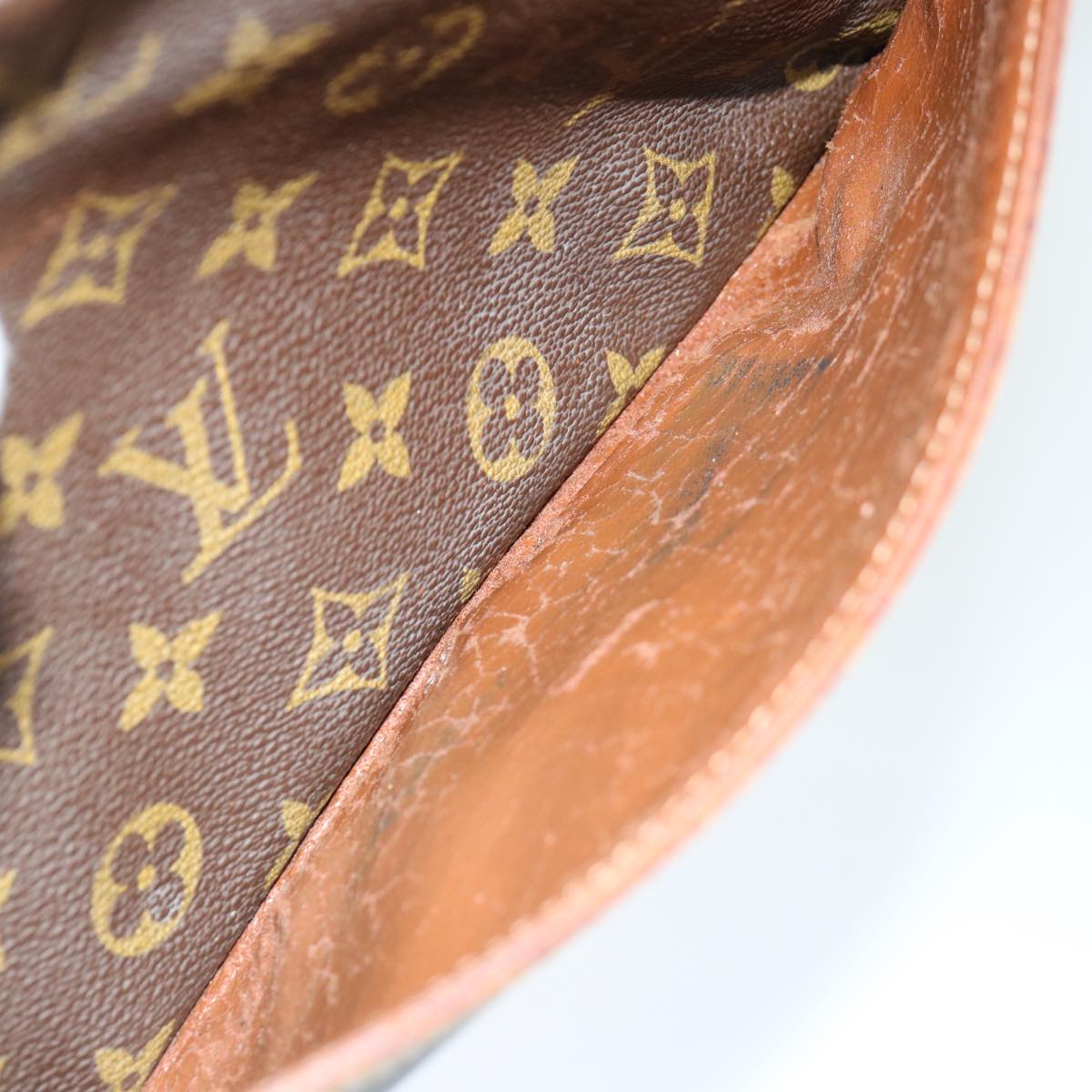 LOUIS VUITTON Monogram Compiegne 28 Clutch Bag M51845 LV 70725