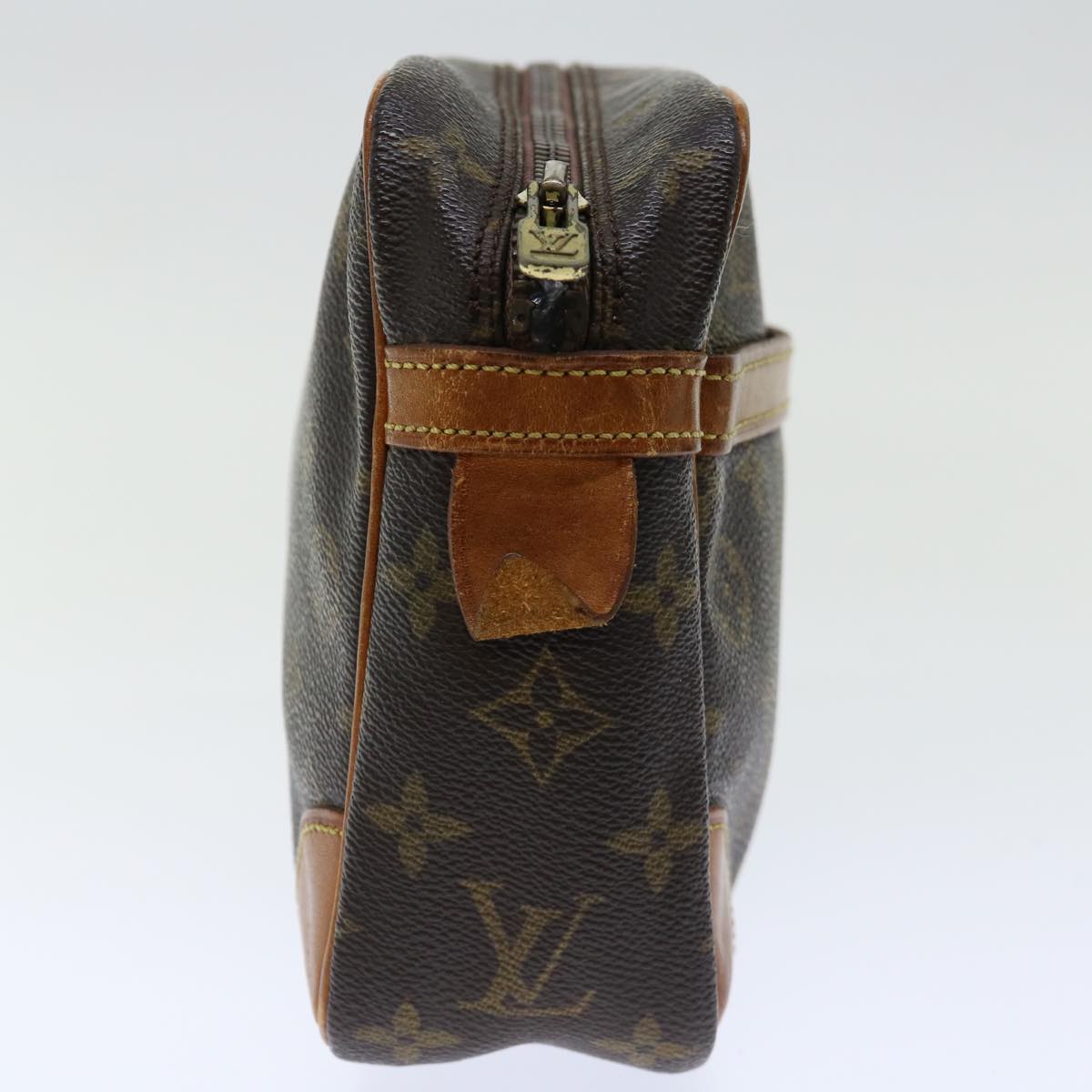 LOUIS VUITTON Monogram Compiegne 28 Clutch Bag M51845 LV 70725