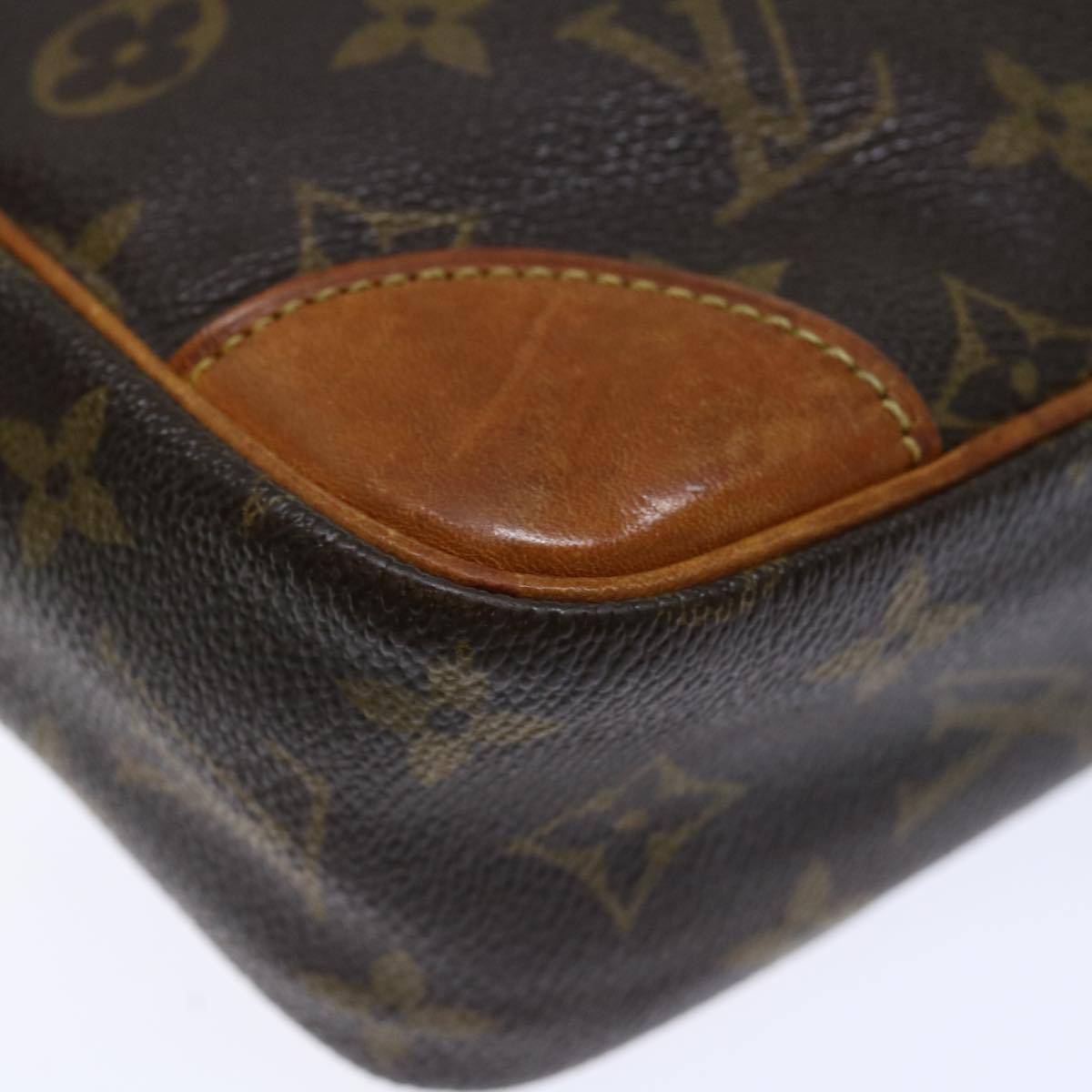 LOUIS VUITTON Monogram Compiegne 28 Clutch Bag M51845 LV 70725