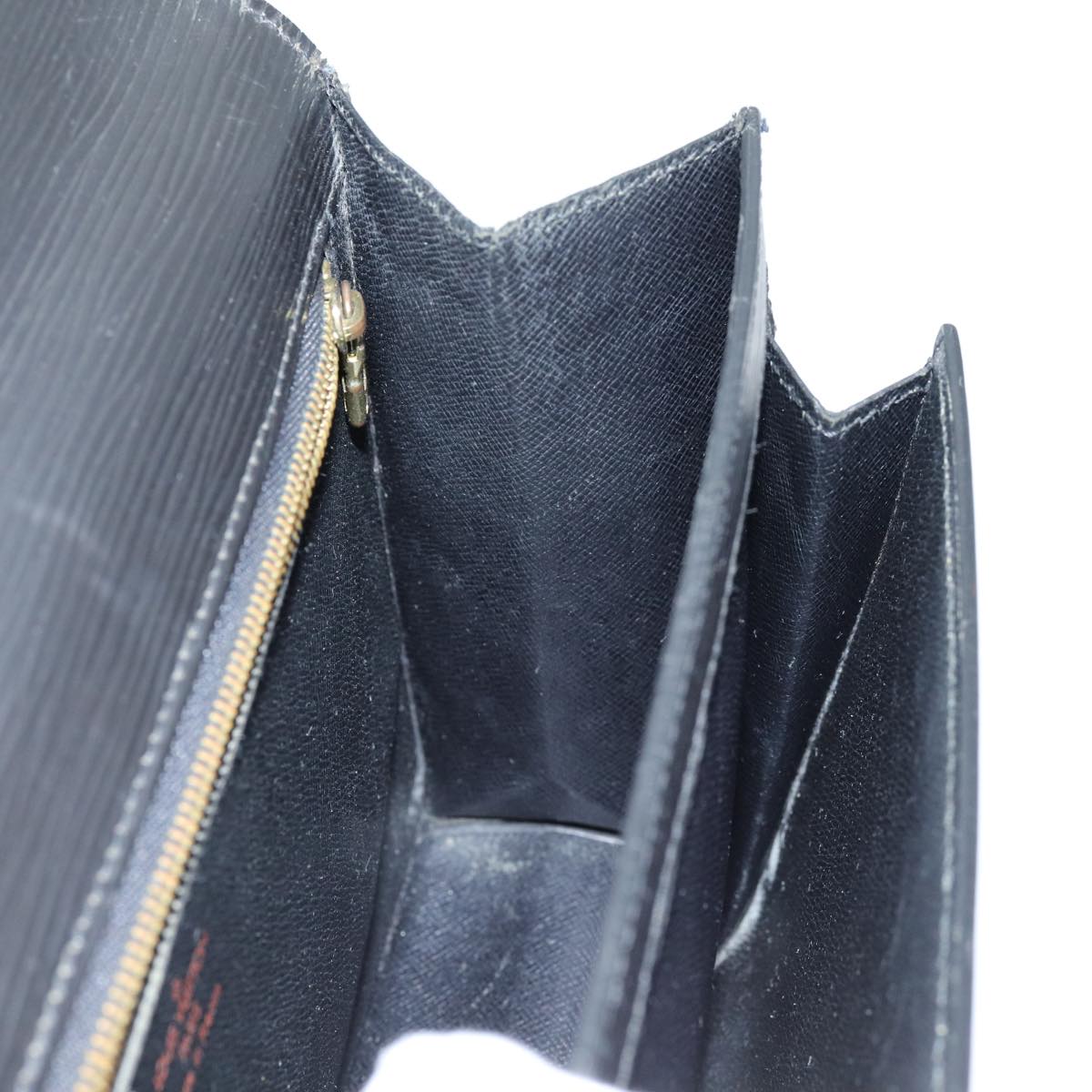 LOUIS VUITTON Epi Serie Dragonne Hand Bag Black M52612 LV 70727