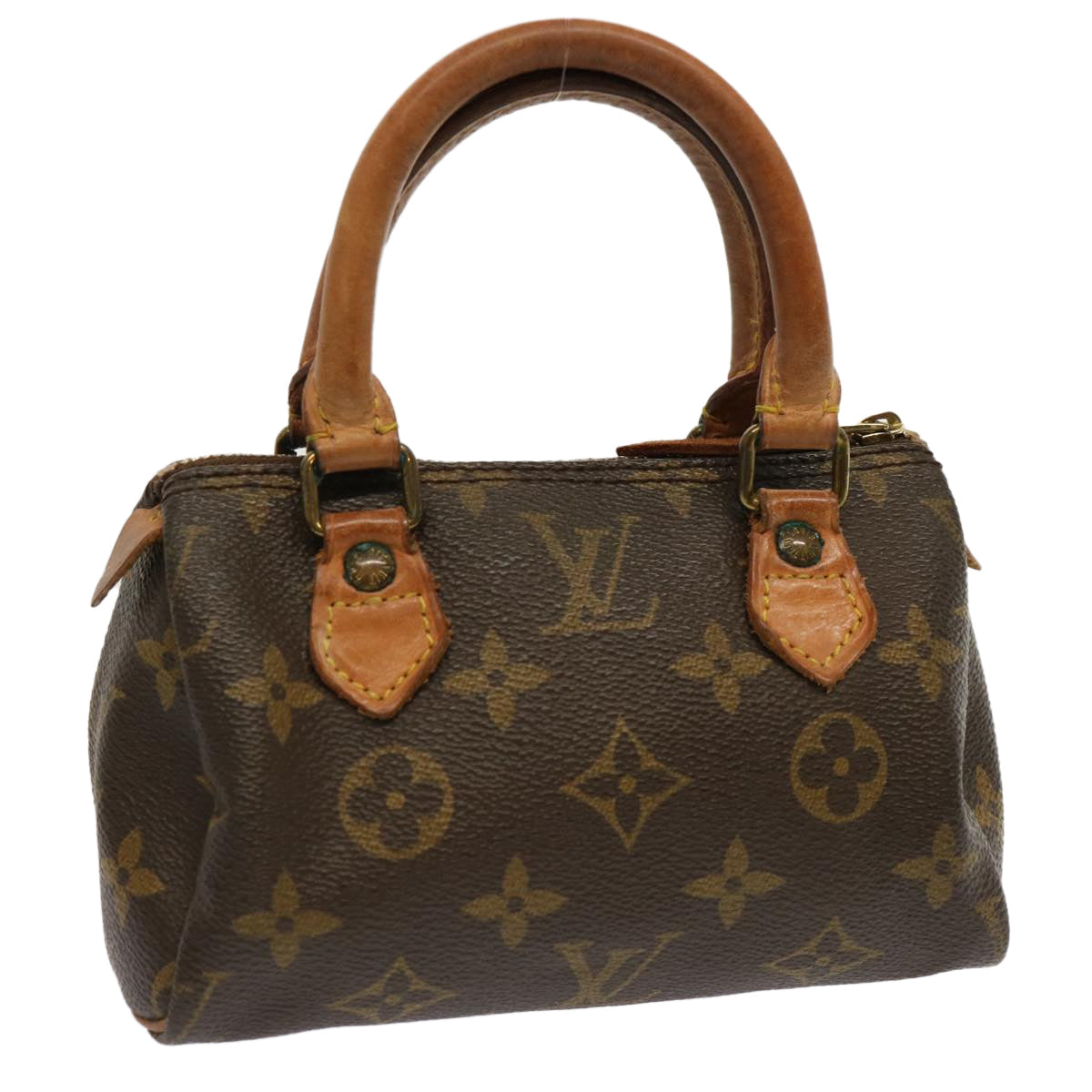 LOUIS VUITTON Monogram Mini Speedy Hand Bag M41534 LV 70731