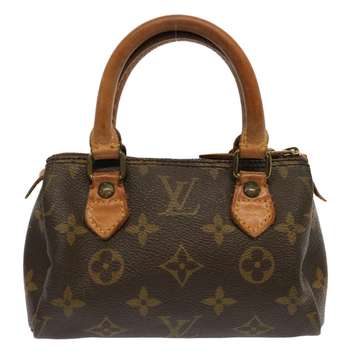 LOUIS VUITTON Monogram Mini Speedy Hand Bag M41534 LV 70731