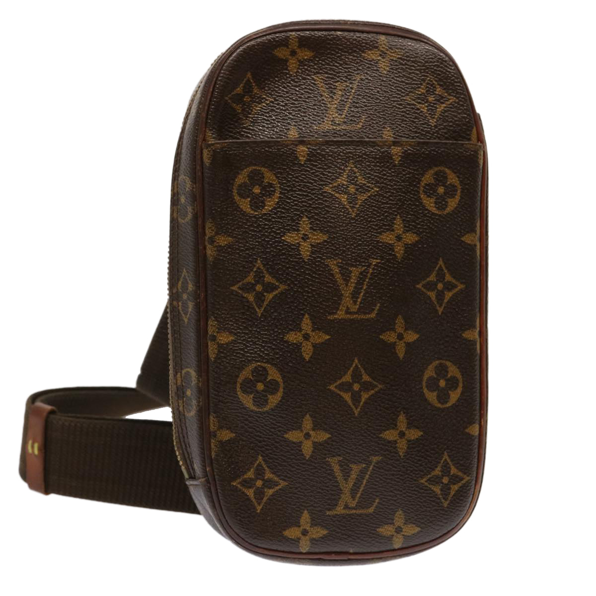 LOUIS VUITTON Monogram Pochette Gange Shoulder Bag M51870 LV 70735