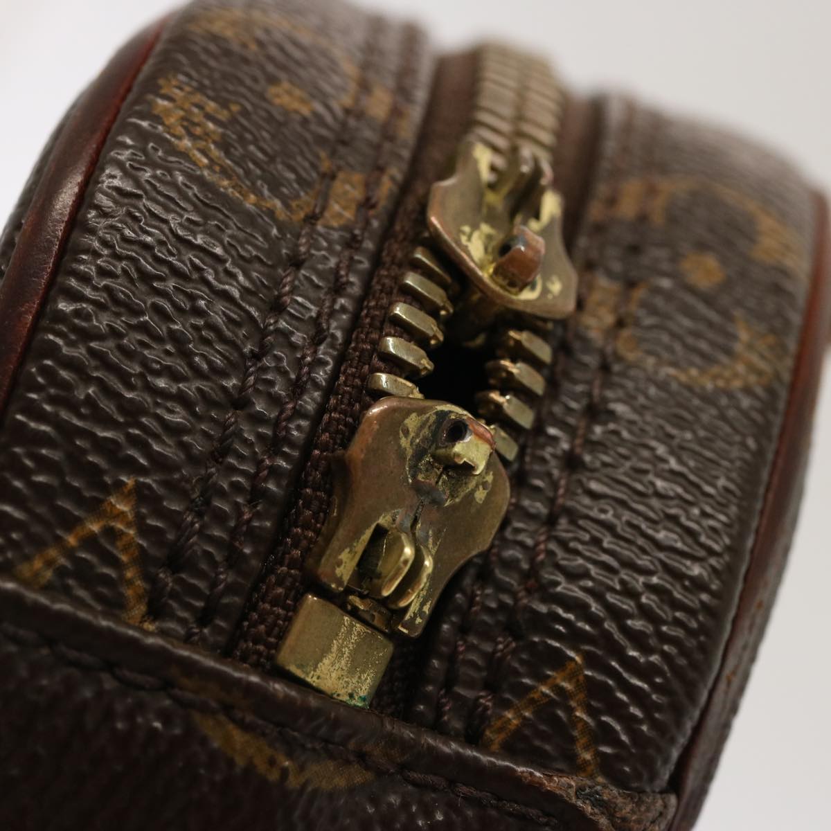 LOUIS VUITTON Monogram Pochette Gange Shoulder Bag M51870 LV 70735