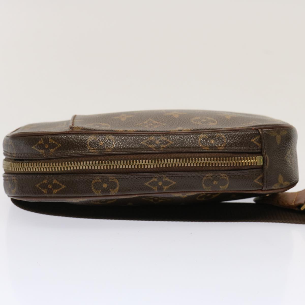 LOUIS VUITTON Monogram Pochette Gange Shoulder Bag M51870 LV 70735