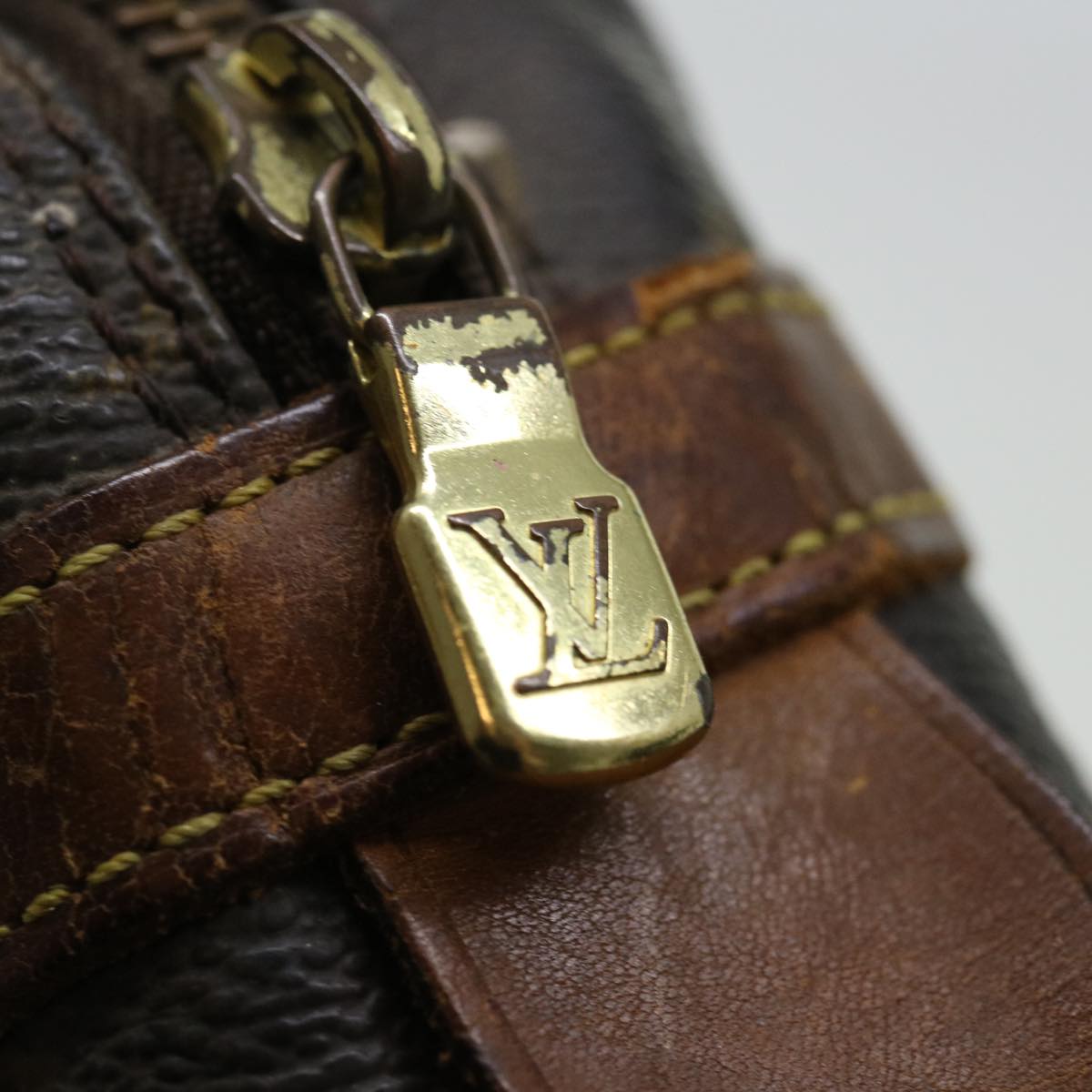 LOUIS VUITTON Monogram Compiegne 28 Clutch Bag M51845 LV 70737