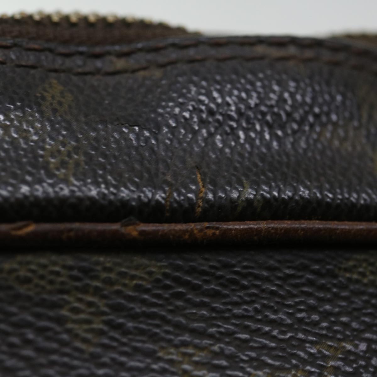 LOUIS VUITTON Monogram Compiegne 28 Clutch Bag M51845 LV 70737