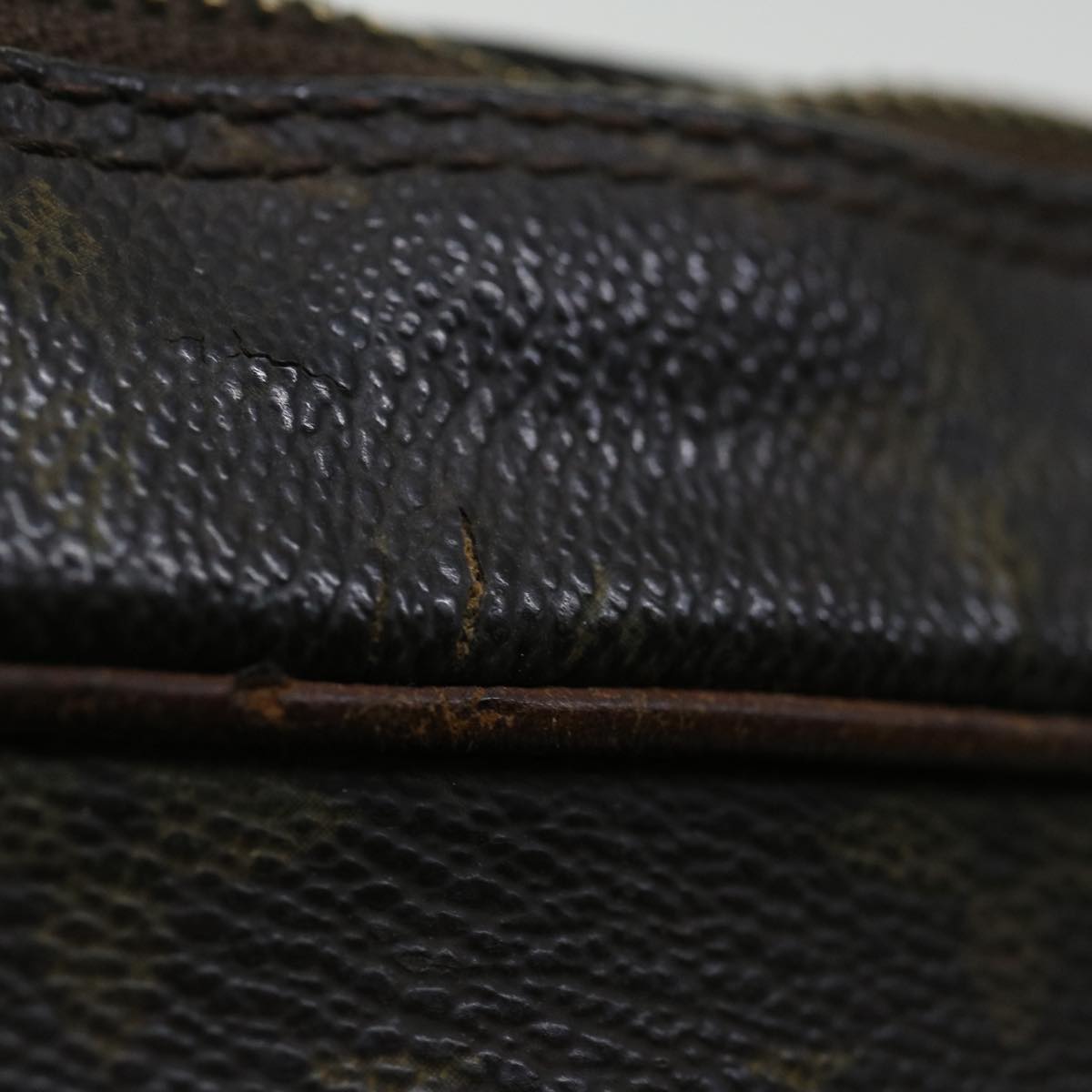 LOUIS VUITTON Monogram Compiegne 28 Clutch Bag M51845 LV 70737