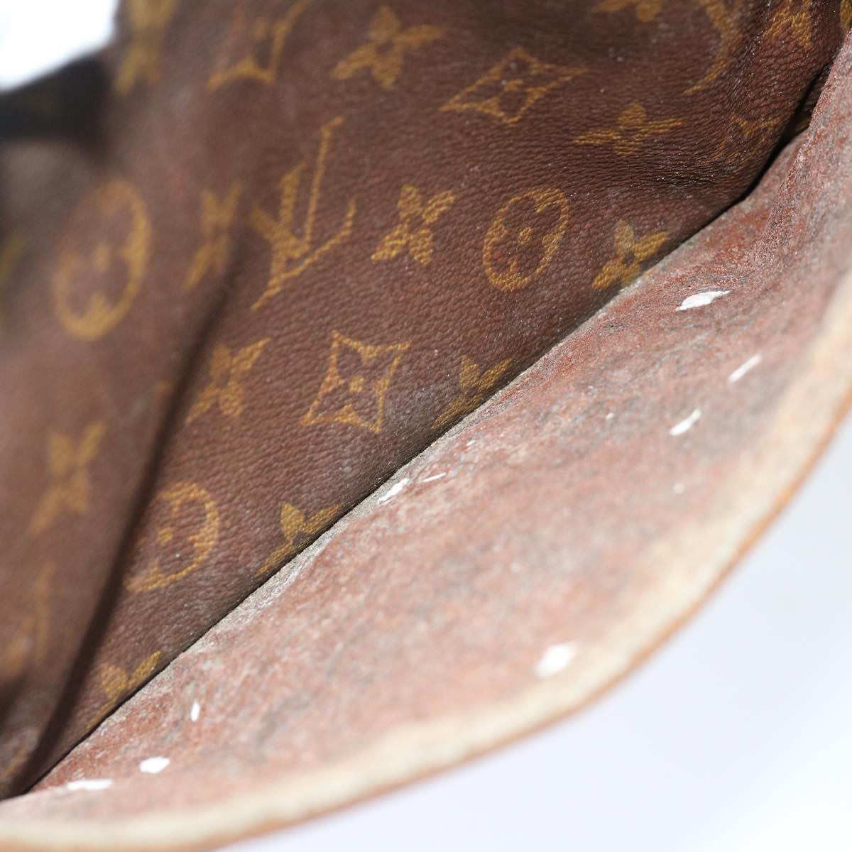 LOUIS VUITTON Monogram Compiegne 28 Clutch Bag M51845 LV 70737