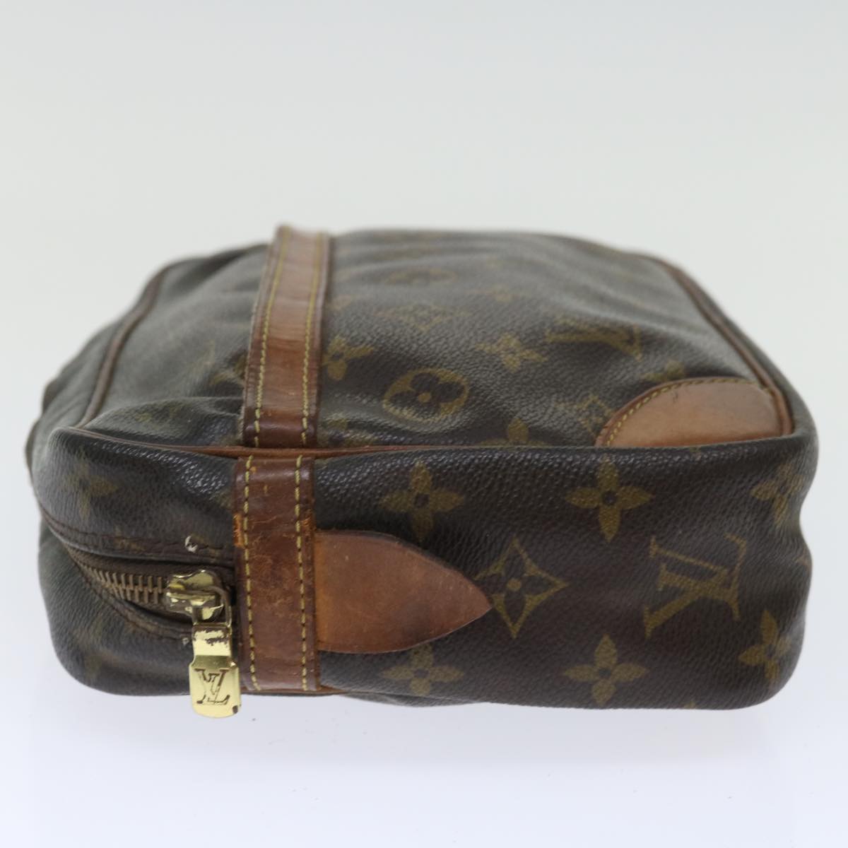 LOUIS VUITTON Monogram Compiegne 28 Clutch Bag M51845 LV 70737