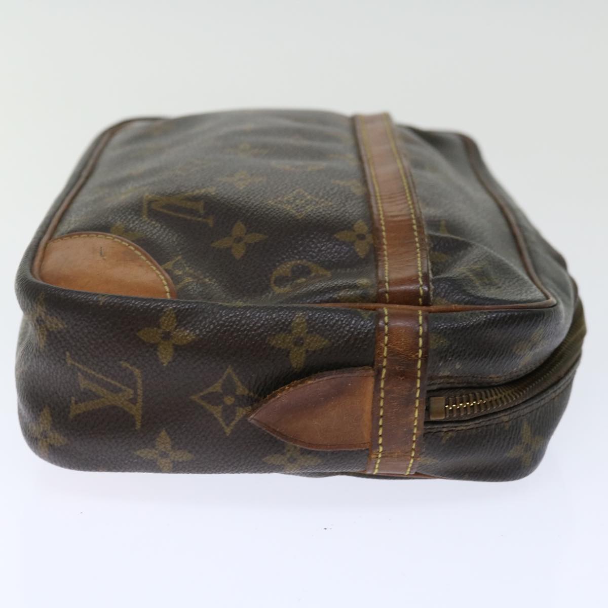 LOUIS VUITTON Monogram Compiegne 28 Clutch Bag M51845 LV 70737