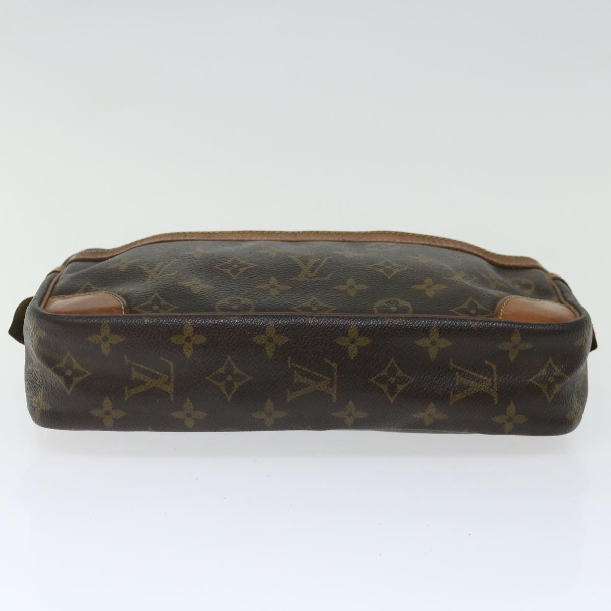 LOUIS VUITTON Monogram Compiegne 28 Clutch Bag M51845 LV 70737