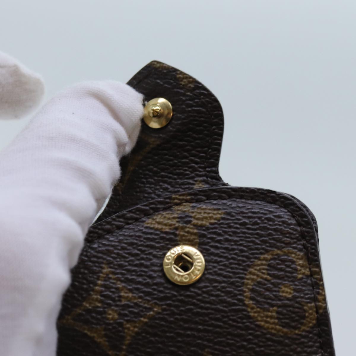 LOUIS VUITTON Monogram Etui Lunette MM Glasses Case M66544 LV 70743