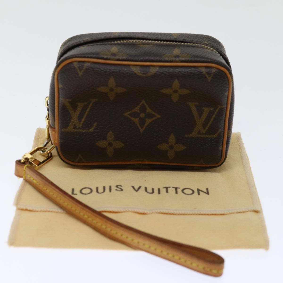 LOUIS VUITTON Monogram Trousse Wapity Pouch M58030 LV 70744