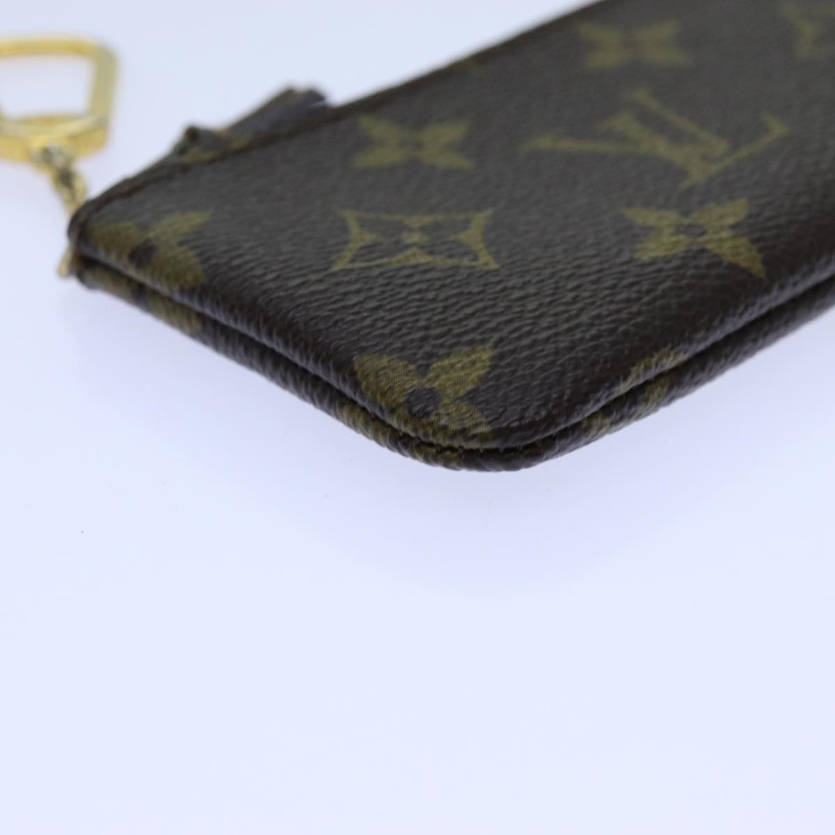 LOUIS VUITTON Monogram Pochette Cles Coin Purse Vintage M62650 LV 70745
