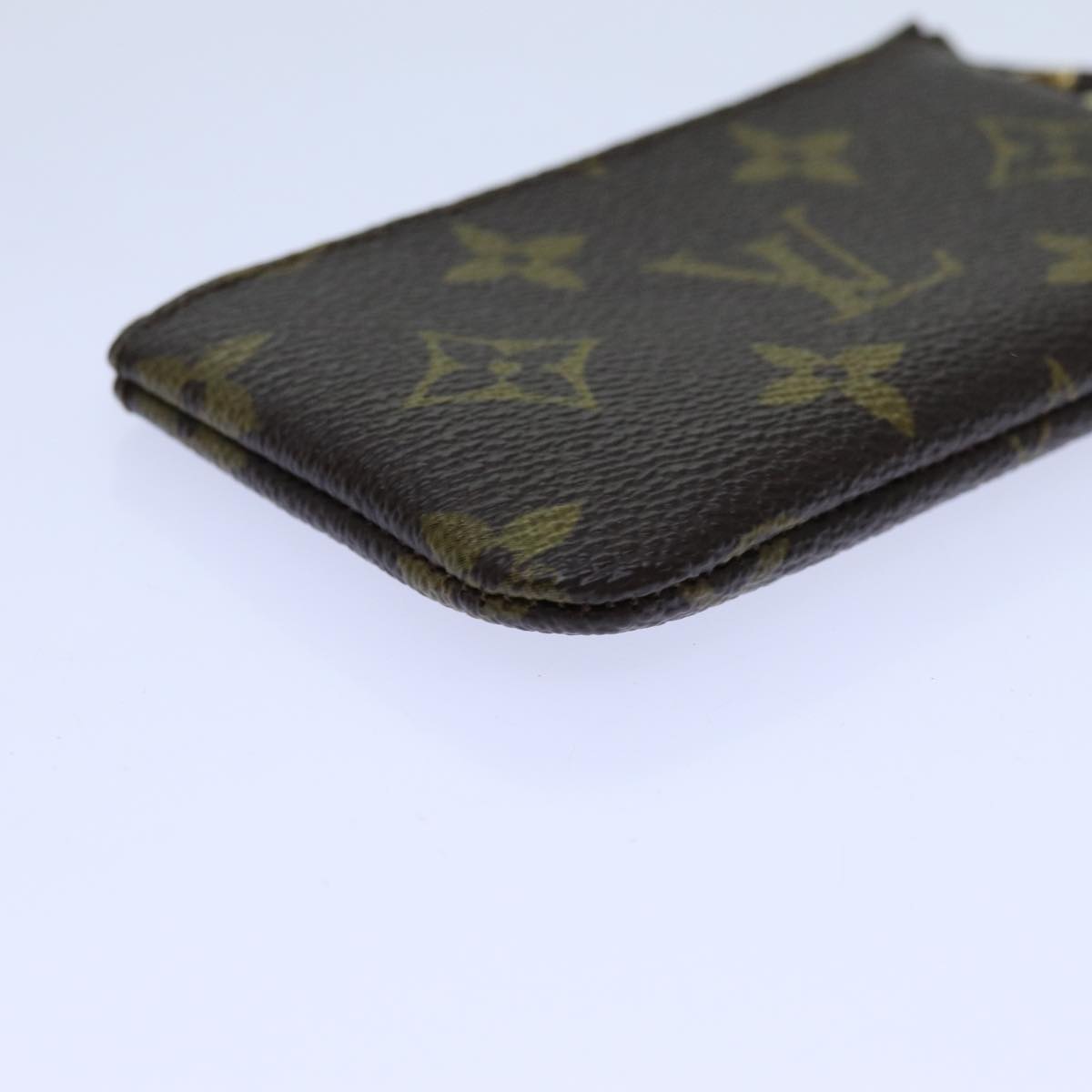 LOUIS VUITTON Monogram Pochette Cles Coin Purse Vintage M62650 LV 70745
