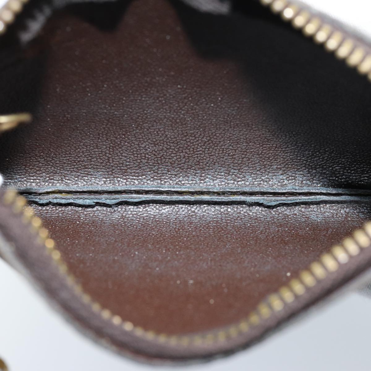 LOUIS VUITTON Monogram Pochette Cles Coin Purse Vintage M62650 LV 70745