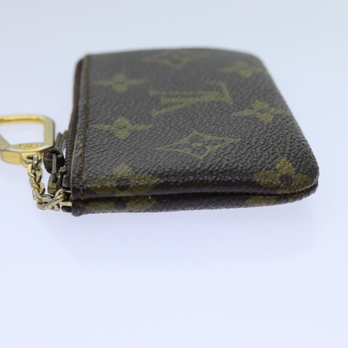 LOUIS VUITTON Monogram Pochette Cles Coin Purse Vintage M62650 LV 70745